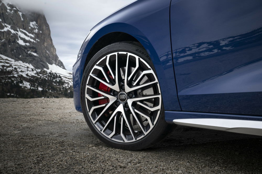 Audi S3 in the Dolomites